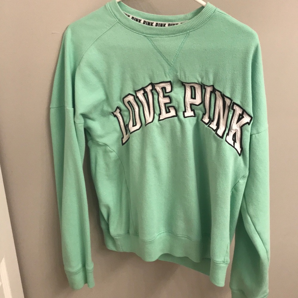 Mint green sweatshirt